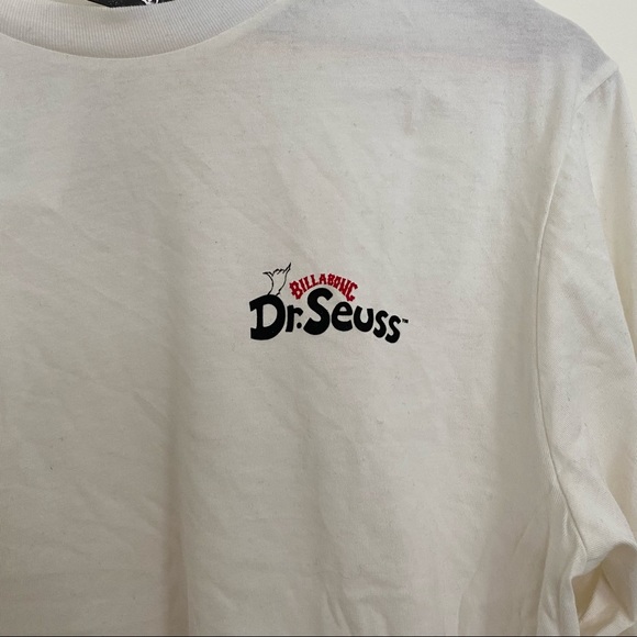 Nwt Billabong Dr Seuss The Grinch White 